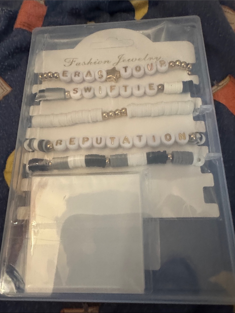 Taylor Swift Era Tour Beaded Bracelet Set - 5 Stackable Bands C3 New